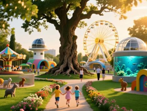 деский парк при отеле симферополь